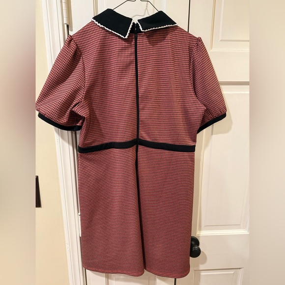 ModCloth mod Scholastic Classic red black dress XL - Picture 7 of 7